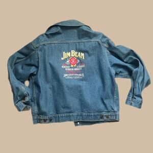 90sEMBROIDERED JIM BEAM DEAN JACKET